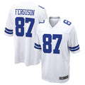 Fenge D.Cowboys #87 Jake Ferguson White Game Jersey American Stitched Jerseys