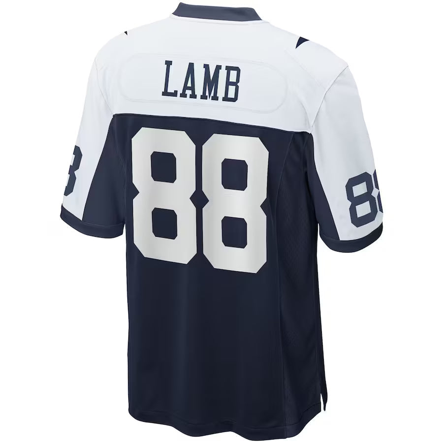 Fenge D.Cowboys #88 CeeDee Lamb Player Navy Alternate Home Game Stitched Jerseys
