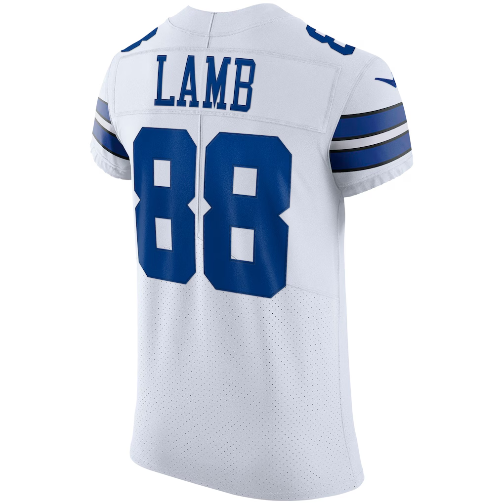 Fenge D.Cowboys #88 CeeDee Lamb White Vapor Elite Jersey Stitched Jerseys
