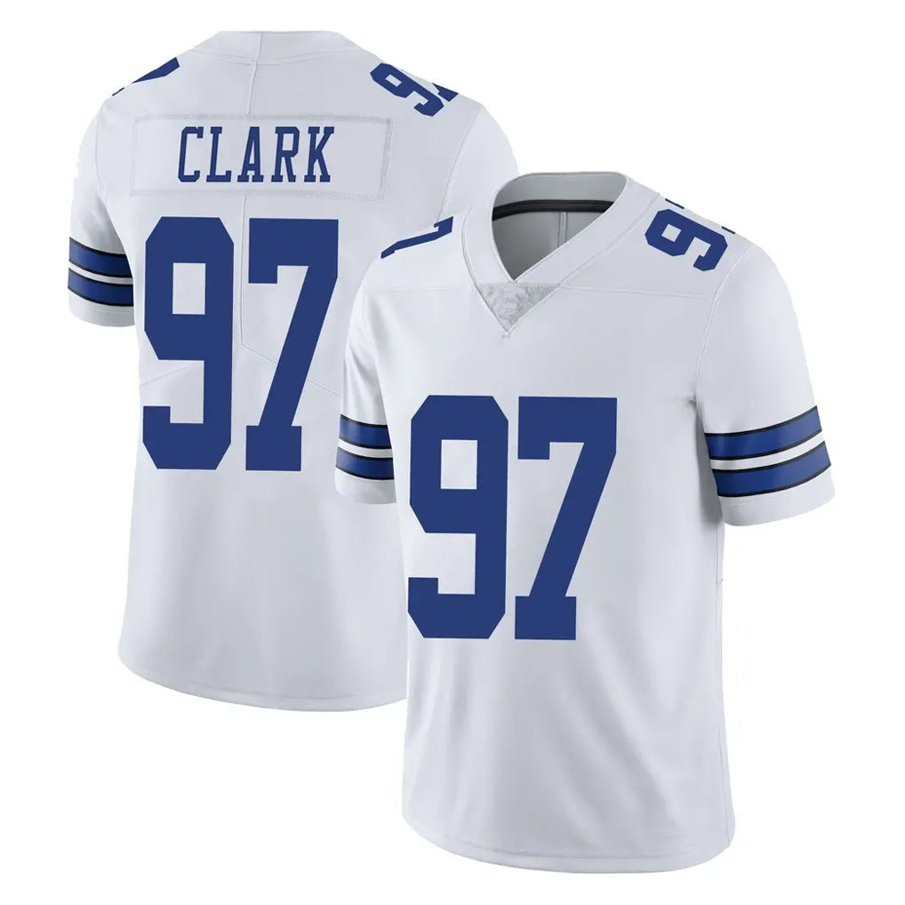 Fenge D.Cowboys #97 Kenny Clark Player White Vapor Untouchable Limited Home Game Stitched Jerseys