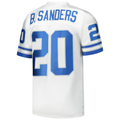 Fenge D.Lions 1994 #20 Barry Sanders Mitchell & Ness White Authentic Throwback Retired Player Stitched Jerseys