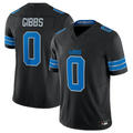 Fenge D.Lions #0 Jahmyr Gibbs Player Black Vapor F.U.S.E. Limited Replica Stitched Jerseys