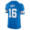 Fenge D.Lions #16 Jared Goff Blue Vapor F.U.S.E. Limited Stitched Jerseys