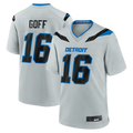 Fenge D.Lions #16 Jared Goff Silver 2026 Rivalries Collection Game Stitched Jerseys