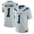 Fenge D.Lions #1 Jameson Williams Silver 2026 Rivalries Collection Limited Stitched Jerseys