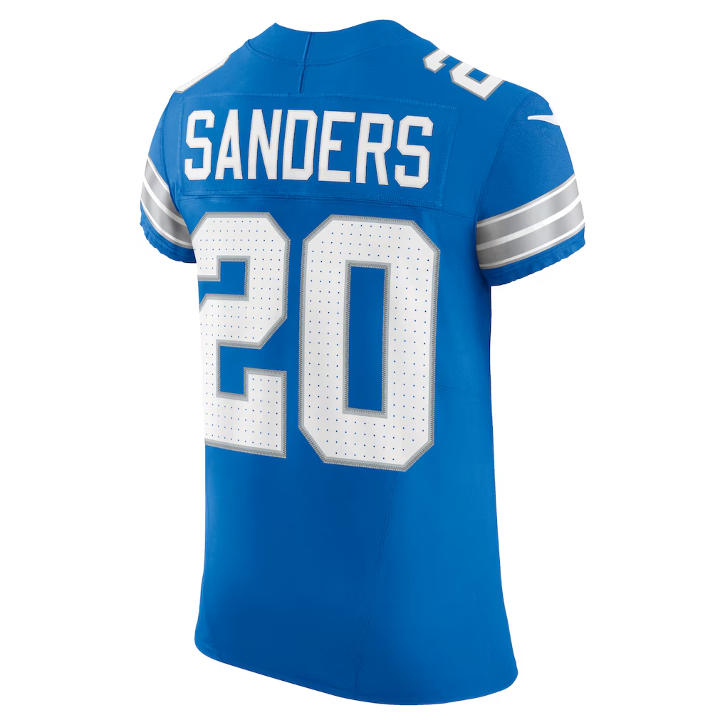 Fenge D.Lions #20 Barry Sanders Blue Team Vapor F.U.S.E. Elite Stitched Jerseys