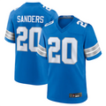 Fenge D.Lions #20 Barry Sanders Player Blue Game Stitched Jerseys