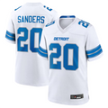 Fenge D.Lions #20 Barry Sanders Player White Game Stitched Jerseys