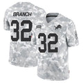 Fenge D.Lions #32 Brian Branch Player Arctic Camo Salute to Service Limited Stitched Jerseys