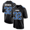 Fenge D.Lions #32 Brian Branch Player Black Limited Fashion Stitched Jerseys