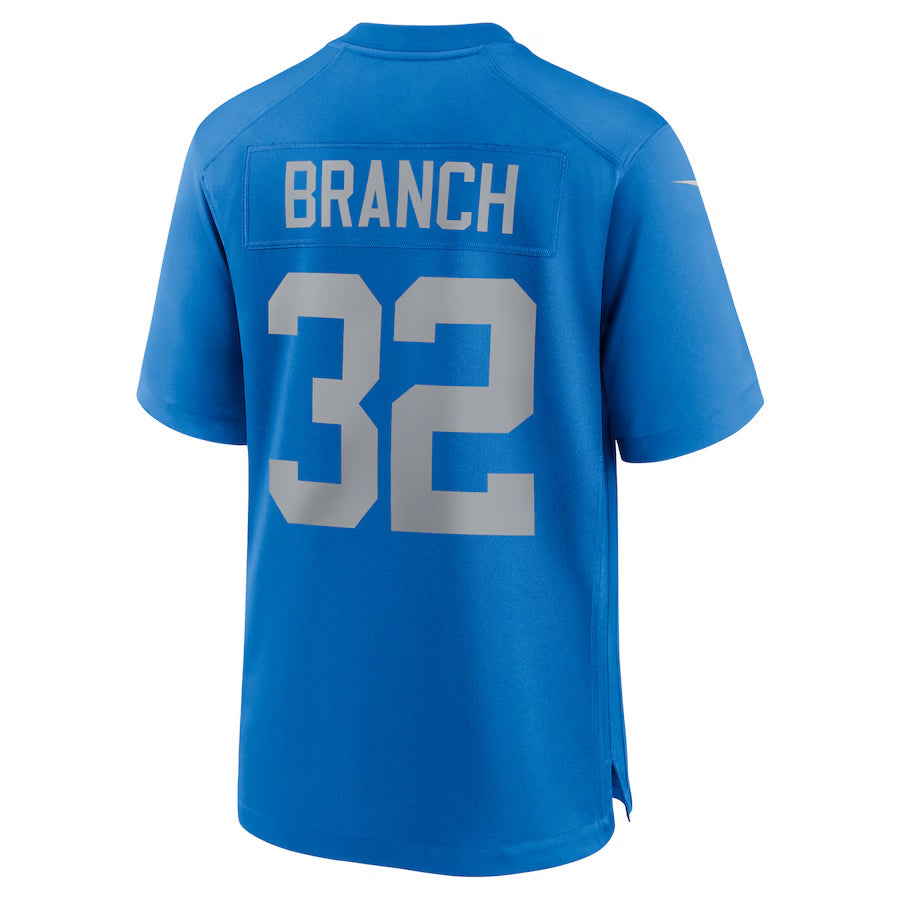 Fenge D.Lions #32 Brian Branch Player Blue Alternate Game Stitched Jerseys