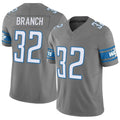 Fenge D.Lions #32 Brian Branch Player Gray Vapor F.U.S.E. Limited Stitched Jerseys