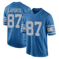 Fenge D.Lions #87 Sam LaPorta Player Blue Vapor Untouchable Throwback Game Stitched Jerseys