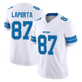 Fenge D.Lions #87 Sam LaPorta Player White Limited Vapor F.U.S.E. Alternate Home Game Stitched Jerseys