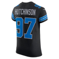 Fenge D.Lions #97 Aidan Hutchinson Black Alternate Vapor F.U.S.E. Elite Stitched Jerseys