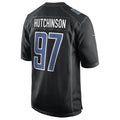 Fenge D.Lions #97 Aidan Hutchinson Player Black Limited Fashion Stitched Jerseys