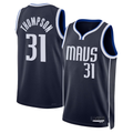 Fenge D.Mavericks #31 Klay Thompson Navy Statement Edition Swingman Stitched Jerseys