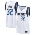 Fenge D.Mavericks #32 Cooper Flagg White 2025 Draft First Round Pick Fast Break Replica Jerseys - Association Edition