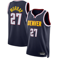 Fenge D.Nuggets #27 Jamal Murray Navy Swingman Jerseys - Icon Edition