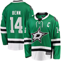 Fenge D.Stars #14 Jamie Benn Kelly Green Home Premium Jerseys