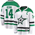 Fenge D.Stars #14 Jamie Benn White Breakaway Jerseys
