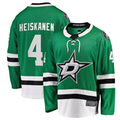 Fenge D.Stars #4 Miro Heiskanen Kelly Green Team Color Breakaway Player Jerseys