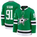 Fenge D.Stars #91 Tyler Seguin Kelly Green Home Premium Jerseys
