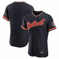 Fenge D.Tigers Navy Limited Elite Home Game Blank Player Stitched Jerseys
