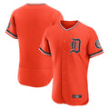 Fenge D.Tigers Orange Limited Elite Home Blank Player Stitched Jerseys