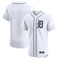 Fenge D.Tigers White Limited Elite Home Blank Player Stitched Jerseys