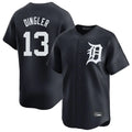 Fenge D.Tigers #13 Dillon Dingler Player Navy Home Limited Game Stitched Jerseys