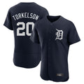 Fenge D.Tigers #20 Spencer Torkelson Player Navy Limited Elite Home Stitched Jerseys
