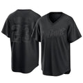 Fenge D.Tigers #23 Kirk Gibson Player Black T-shirt Home Game Stitched Jerseys