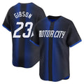 Fenge D.Tigers #23 Kirk Gibson Player Navy City Connect Home Limited Stitched Jerseys