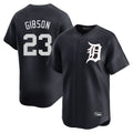 Fenge D.Tigers #23 Kirk Gibson Player Navy Home Limited Game Stitched Jerseys