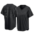 Fenge D.Tigers #28 Javier B¡§¡éez Player Black T-shirt Home Game Stitched Jerseys