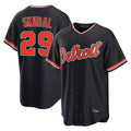 Fenge D.Tigers #29 Tarik Skubal Player Navy Home Game Stitched Jerseys