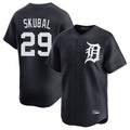 Fenge D.Tigers #29 Tarik Skubal Player Navy Home Limited Game Stitched Jerseys