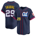 Fenge D.Tigers #29 Tarik Skubal Player Navy Limited American League All-Star Edition Stitched Jerseys