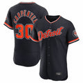 Fenge D.Tigers #30 Kerry Carpenter Player Navy Limited Elite Home Game Stitched Jerseys