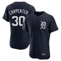 Fenge D.Tigers #30 Kerry Carpenter Player Navy Limited Elite Home Stitched Jerseys