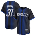 Fenge D.Tigers #31 Riley Greene Player Navy City Connect Home Limited Stitched Jerseys