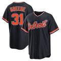 Fenge D.Tigers #31 Riley Greene Player Navy Home Game Stitched Jerseys