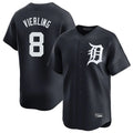 Fenge D.Tigers #8 Matt Vierling Player Navy Home Limited Game Stitched Jerseys
