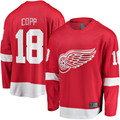 Fenge D.Red wings #18 Andrew Copp Red Home Breakaway Player Jerseys