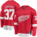 Fenge D.Red wings #37 J.T. Compher Red Home Breakaway Jersey