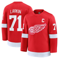 Fenge D.Red wings #71 Dylan Larkin Red Home Premium Jerseys