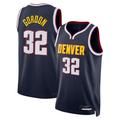 Fenge D.Nuggets #32 Aaron Gordon Navy Swingman Replica Jerseys - Icon Edition