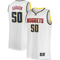 Fenge D.Nuggets #50 Aaron Gordon White Fast Break Player Jerseys - Association Edition