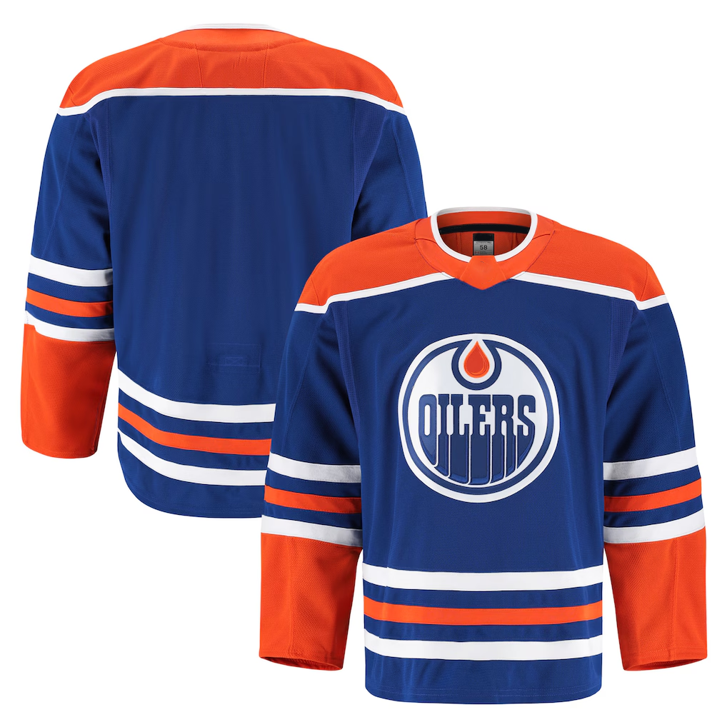 Fenge E.Oilers Royal Home Authentic Pro Jerseys